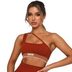 White Fox Boutique Sarah’s Day Desert Mirage Seamless Sports Bra Size M